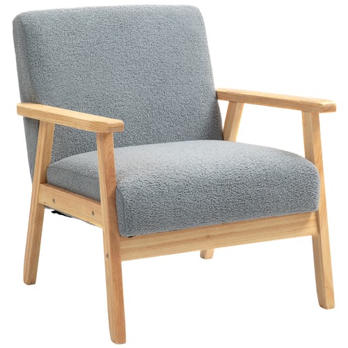 Modern armchair sherpa fleece - armchair,,