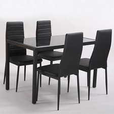 Set of 4 Dining Chairs Kitchen