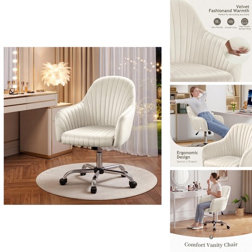 Warmiehomy velvet desk chair - warmiehomy,
